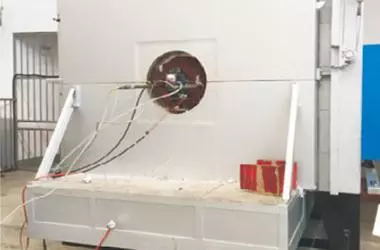 阀门高温热态试验台